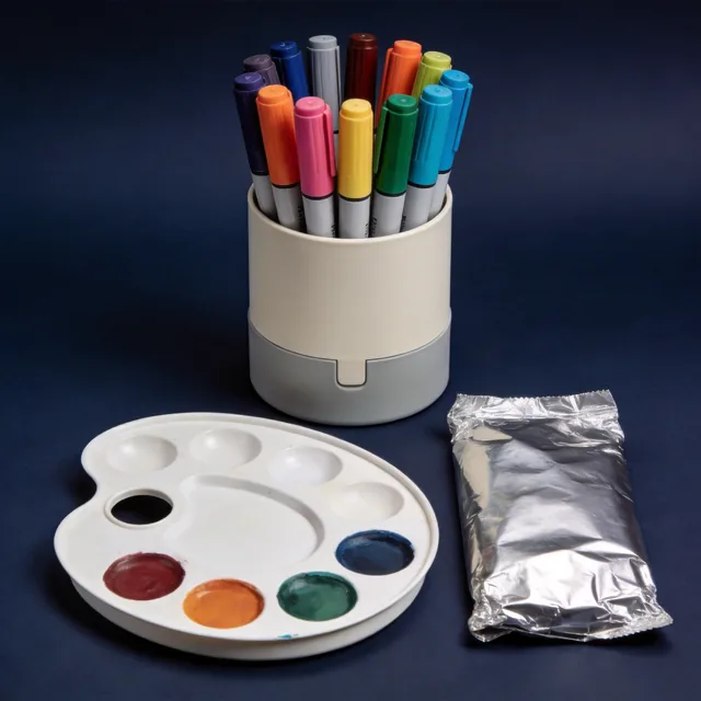 Markers & foil