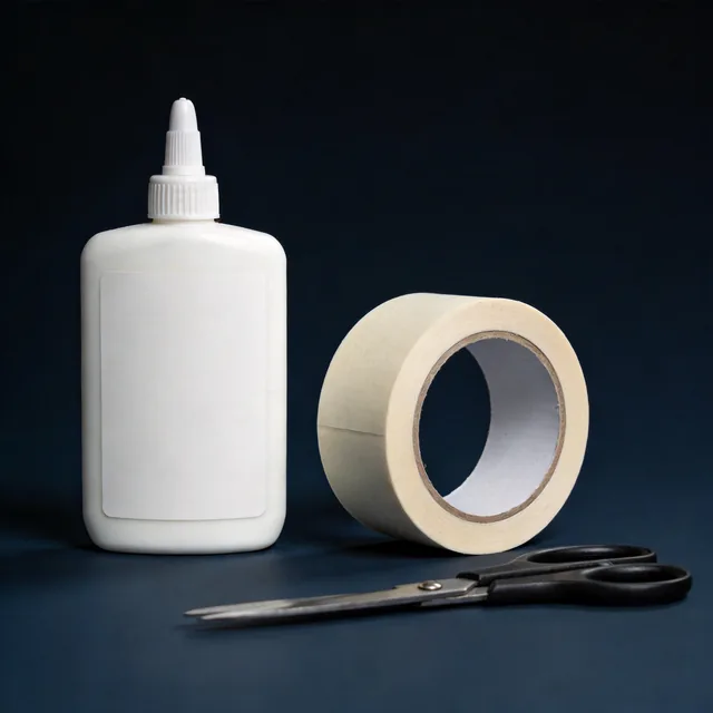 Glue & scissors