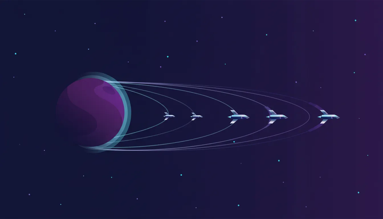 Aerobraking illustration