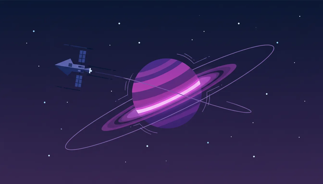 Aerocapture illustration