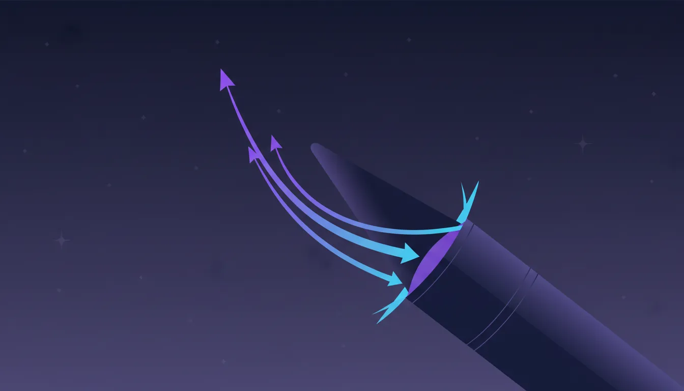 Aerodynamic control surface illustration