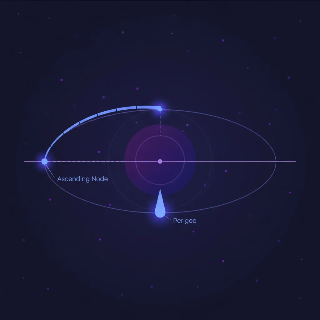 Argument of perigee illustration