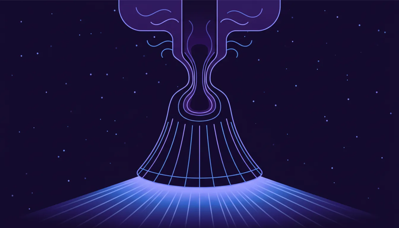 Bell nozzle illustration