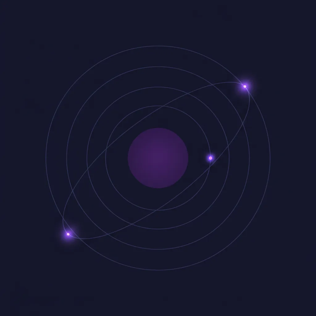 Bi-elliptic transfer illustration