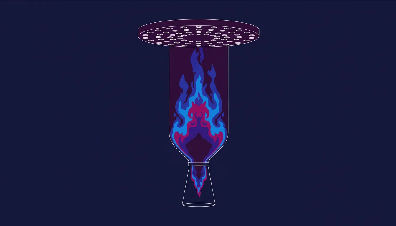 Combustion chamber illustration