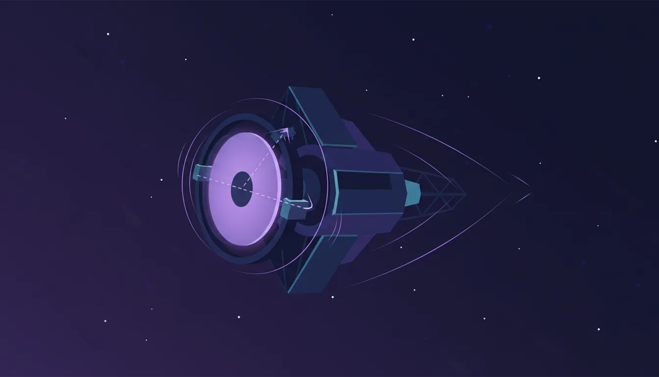 Control moment gyroscope illustration
