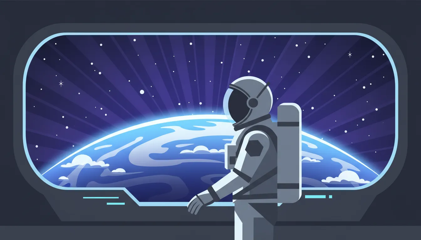 Crewed mission illustration