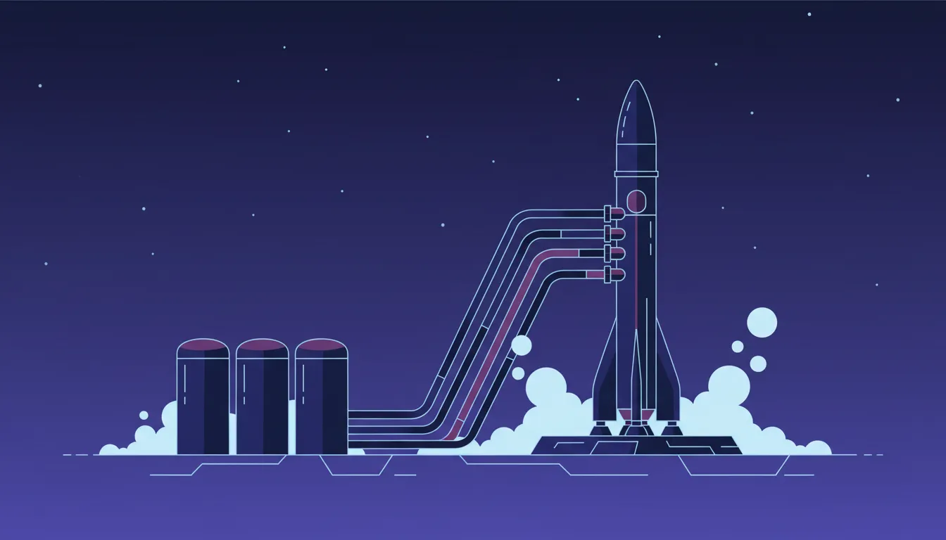 Cryogenic loading illustration