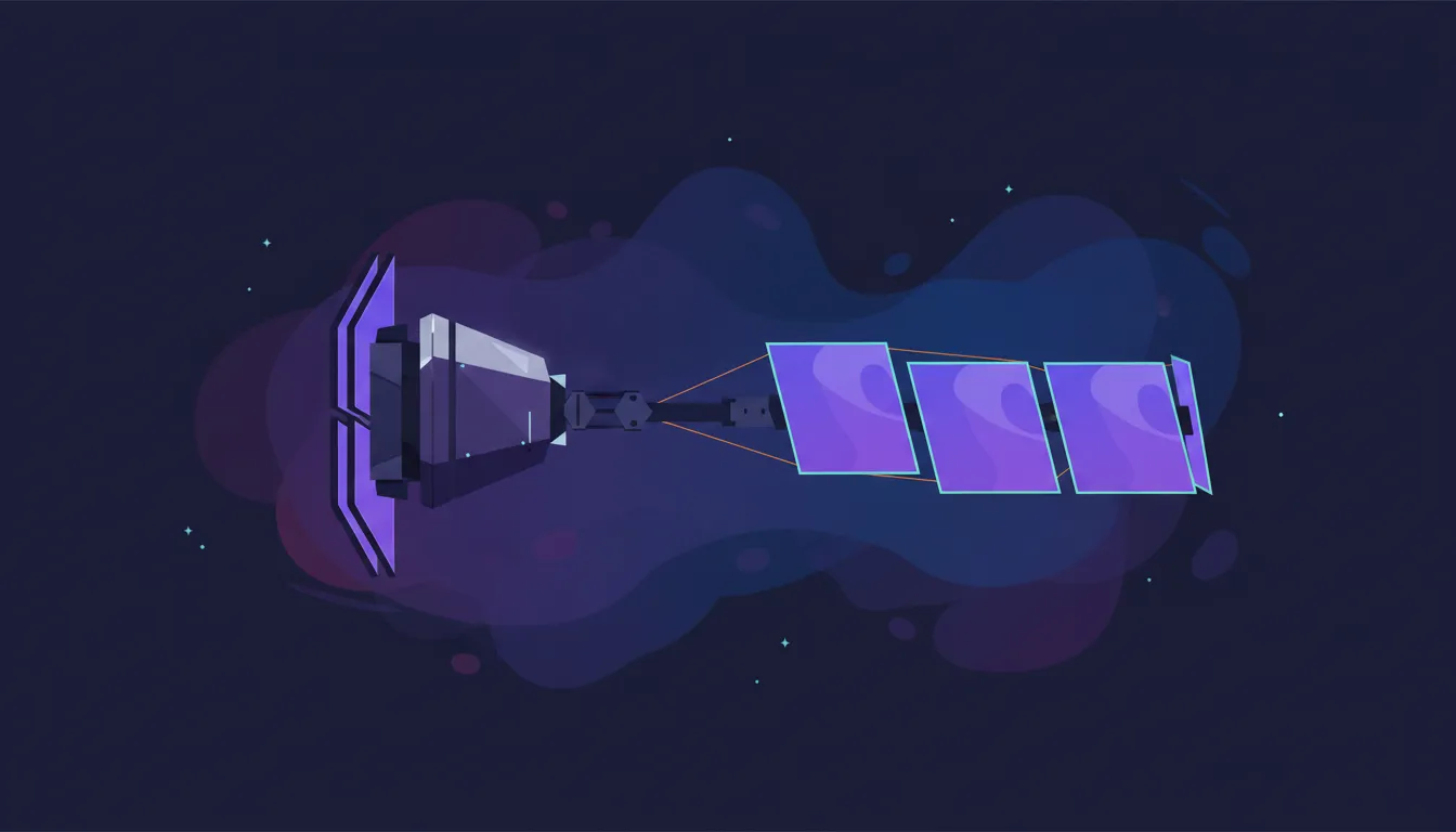 Deployable structure illustration