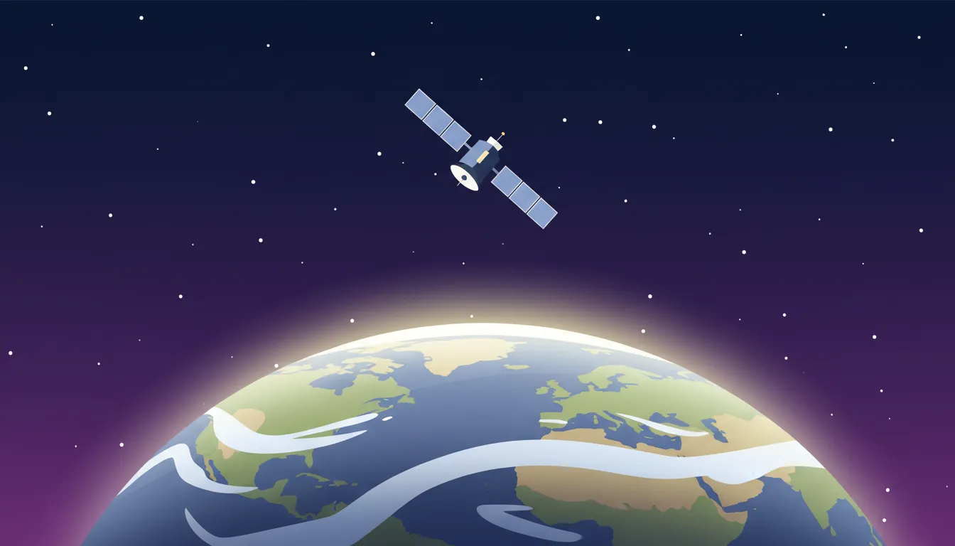 Earth observation illustration