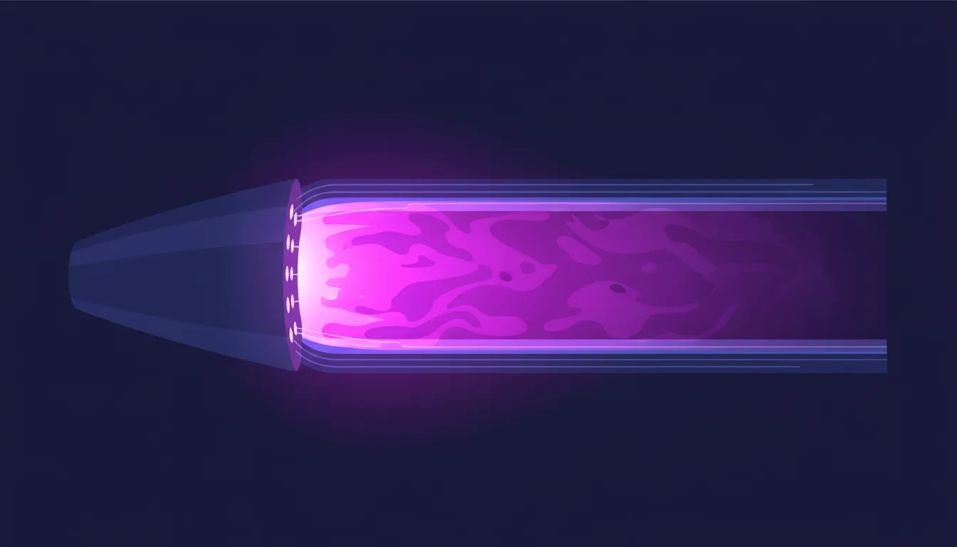 Film cooling illustration