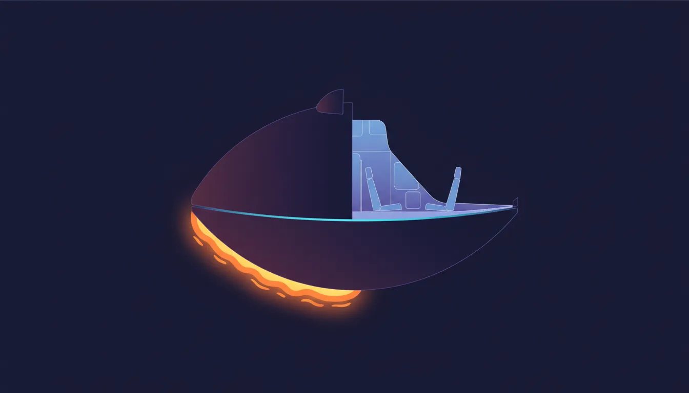 Heat shield illustration