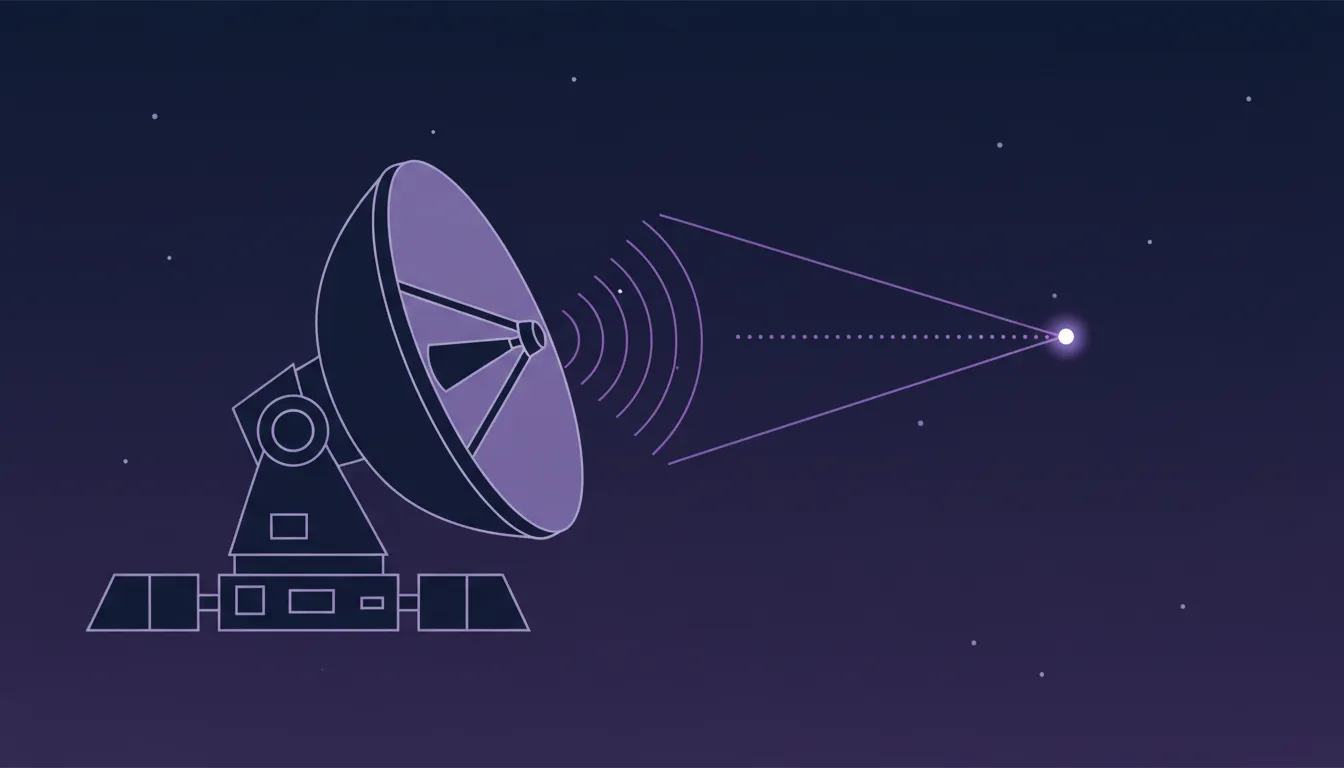 High-gain antenna illustration