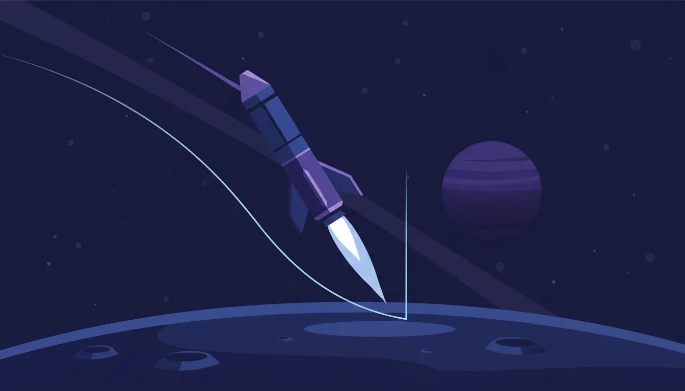 Hover slam illustration