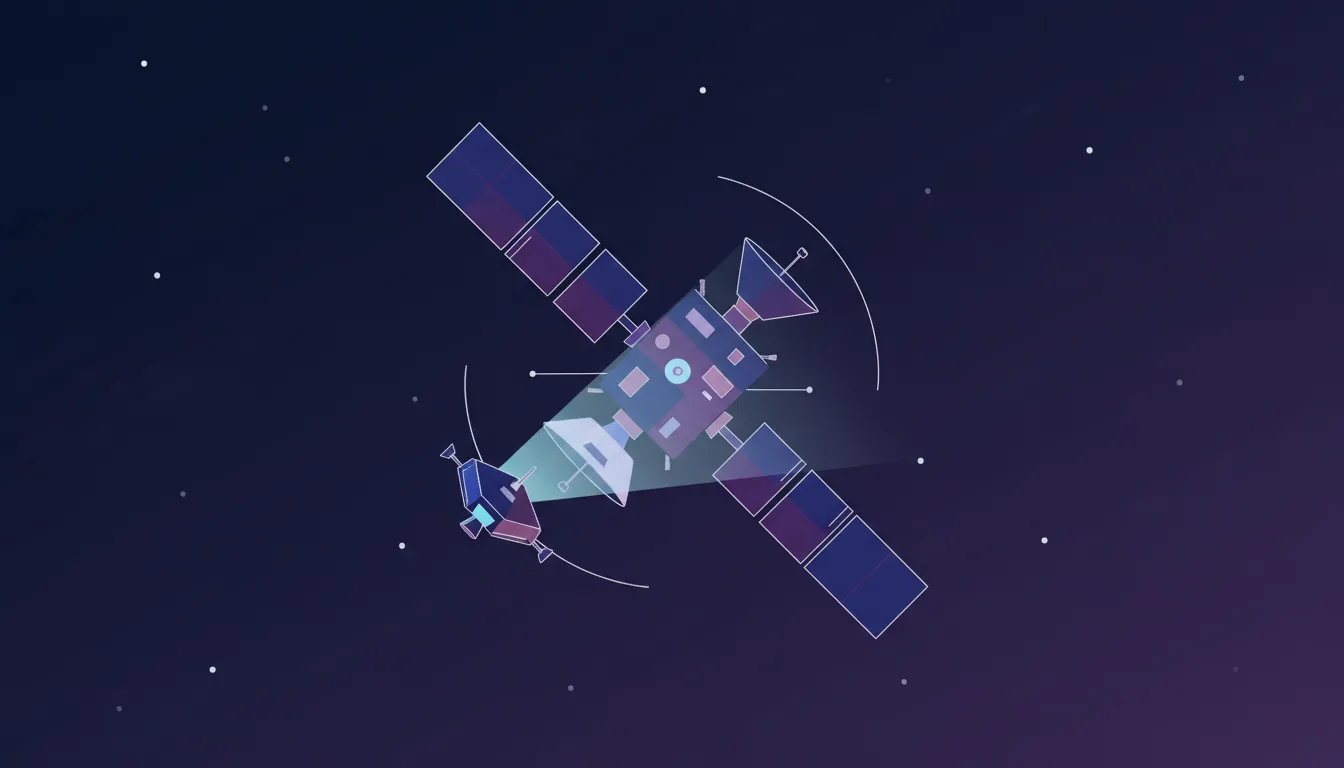 Inspection mission illustration