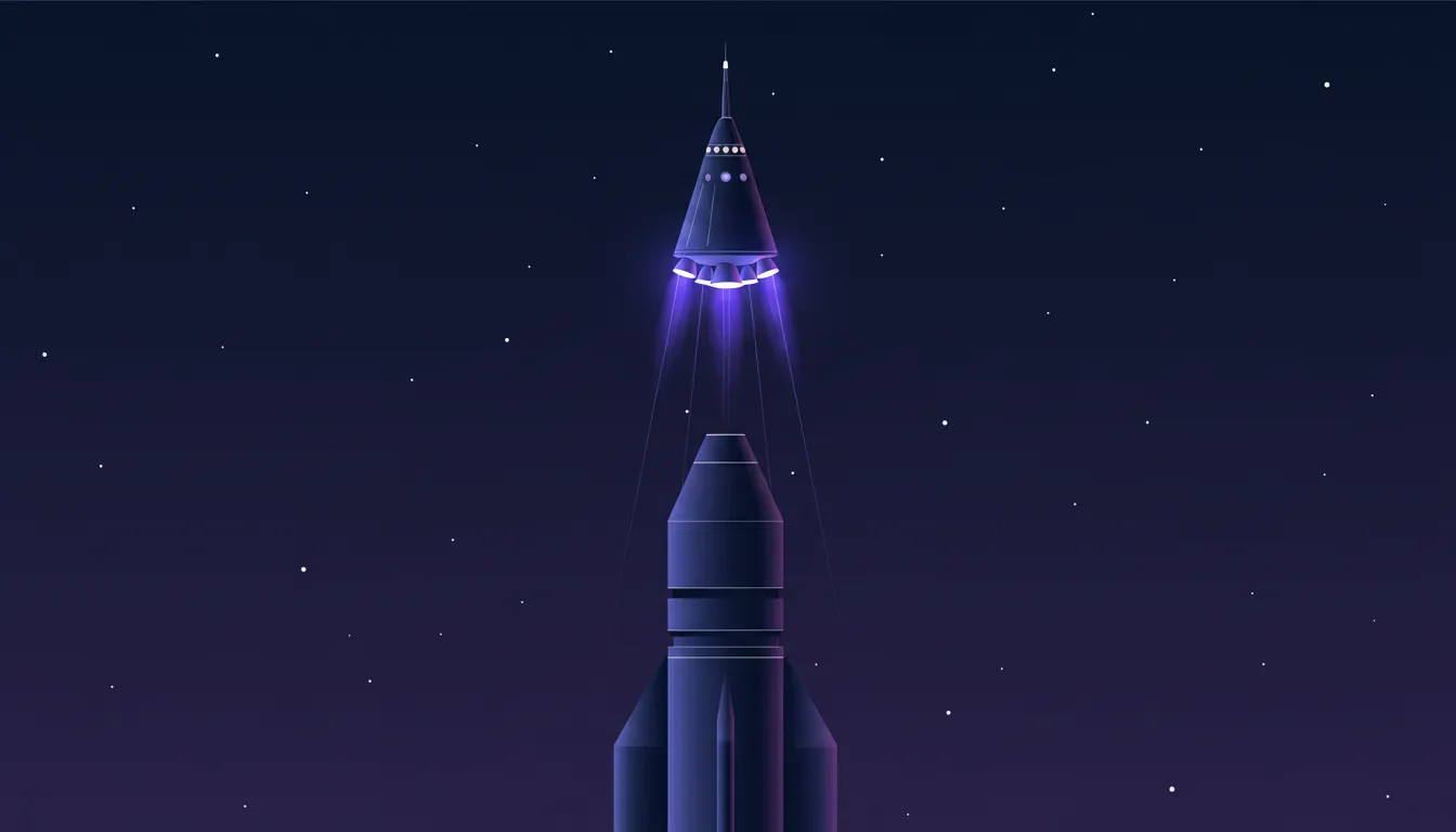 Launch abort system illustration