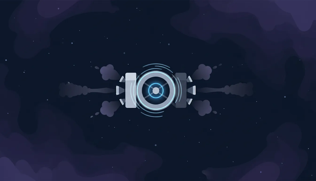 Momentum dump illustration