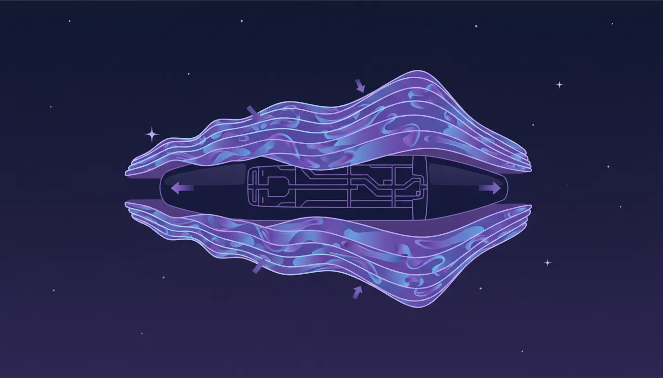 Multi-layer insulation illustration