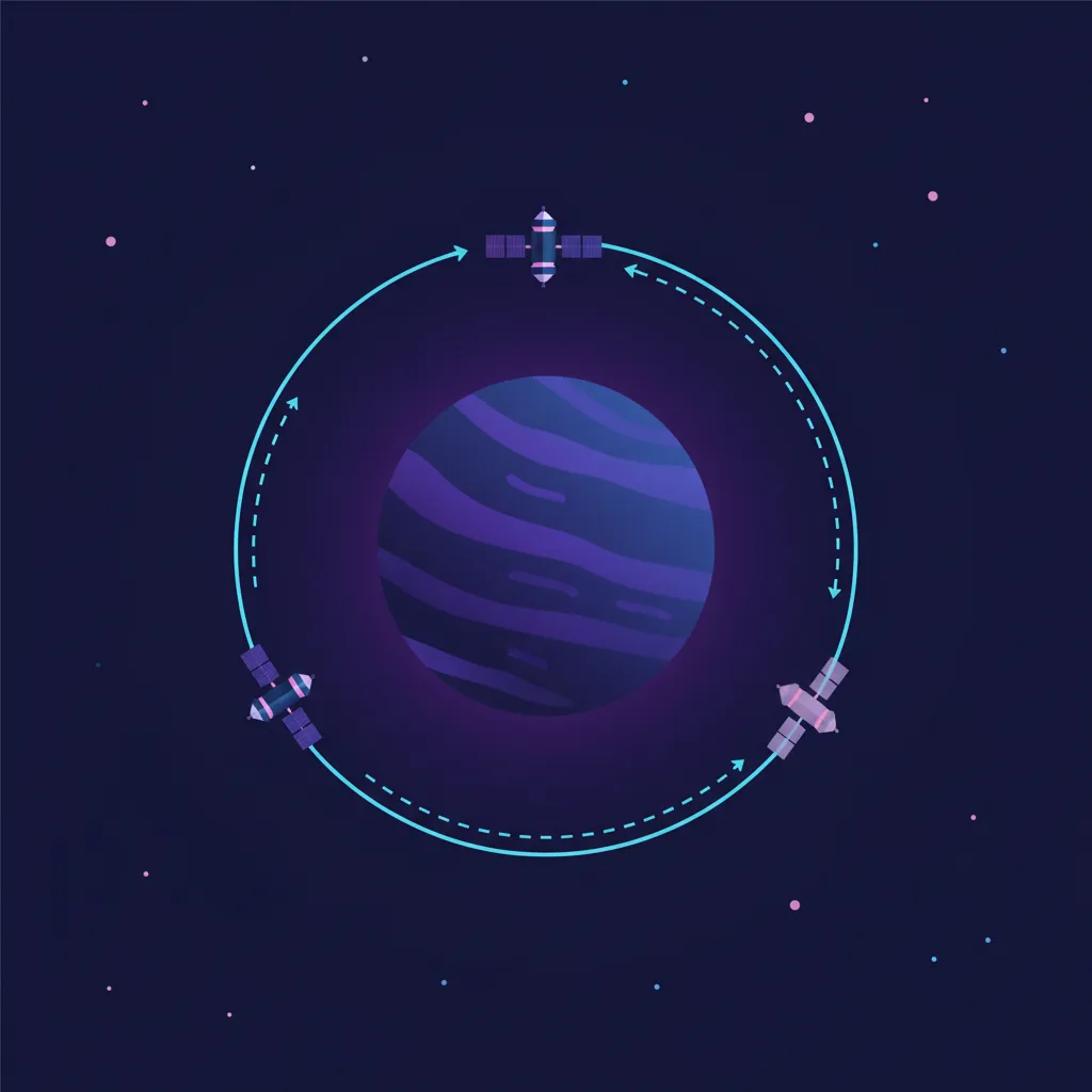 Orbital period illustration