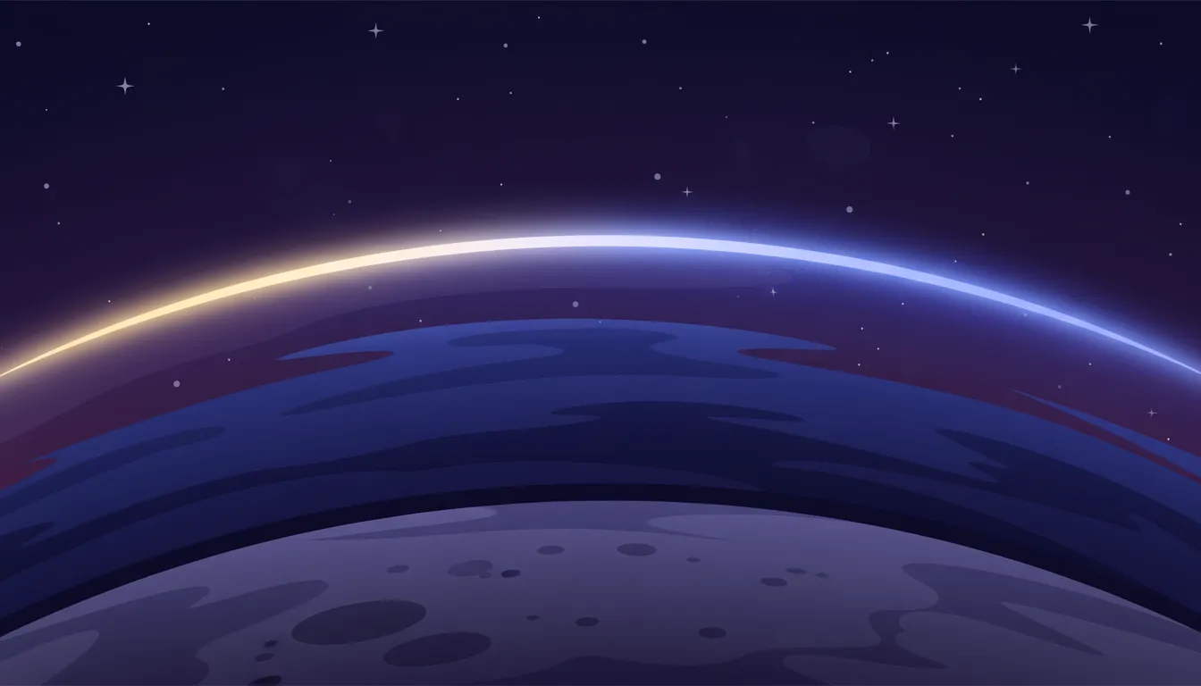 Ozone layer illustration