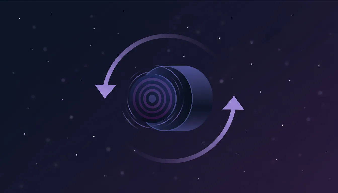Reaction wheel illustration