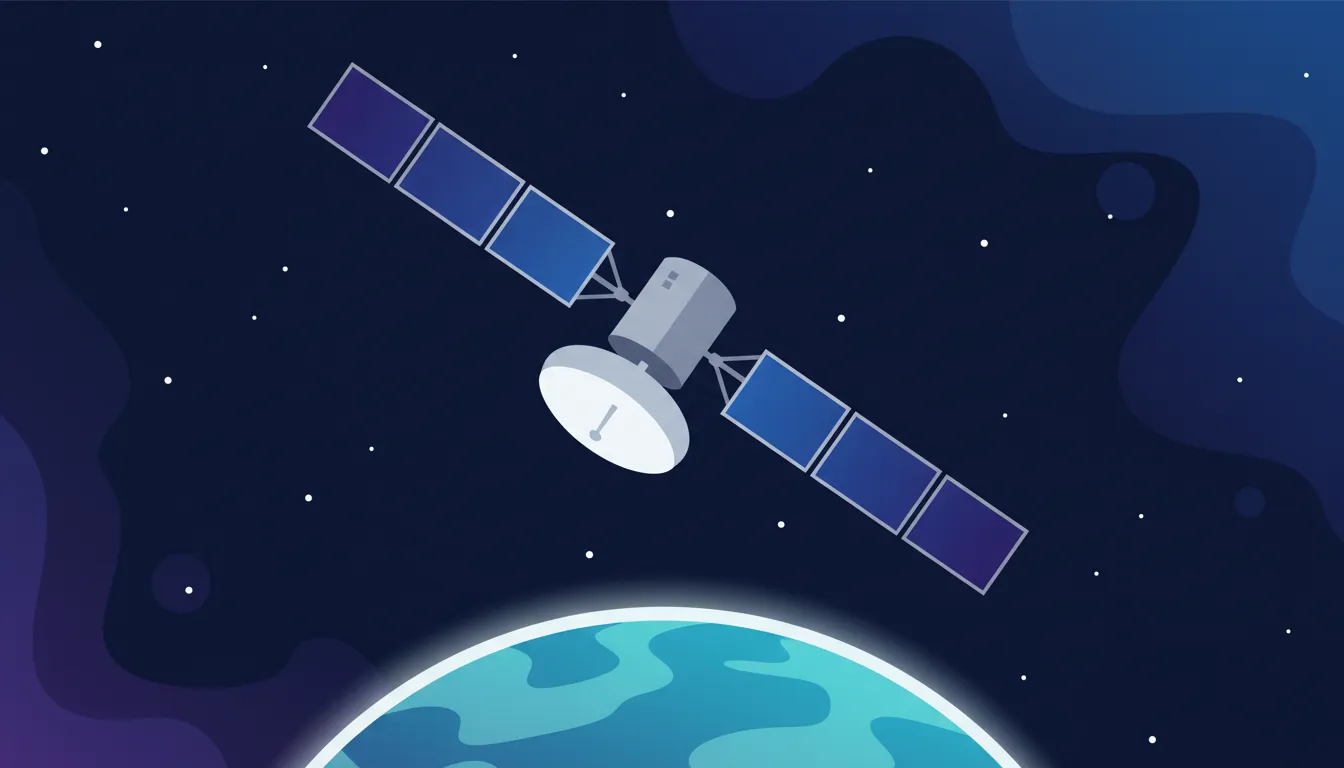 Satellite illustration