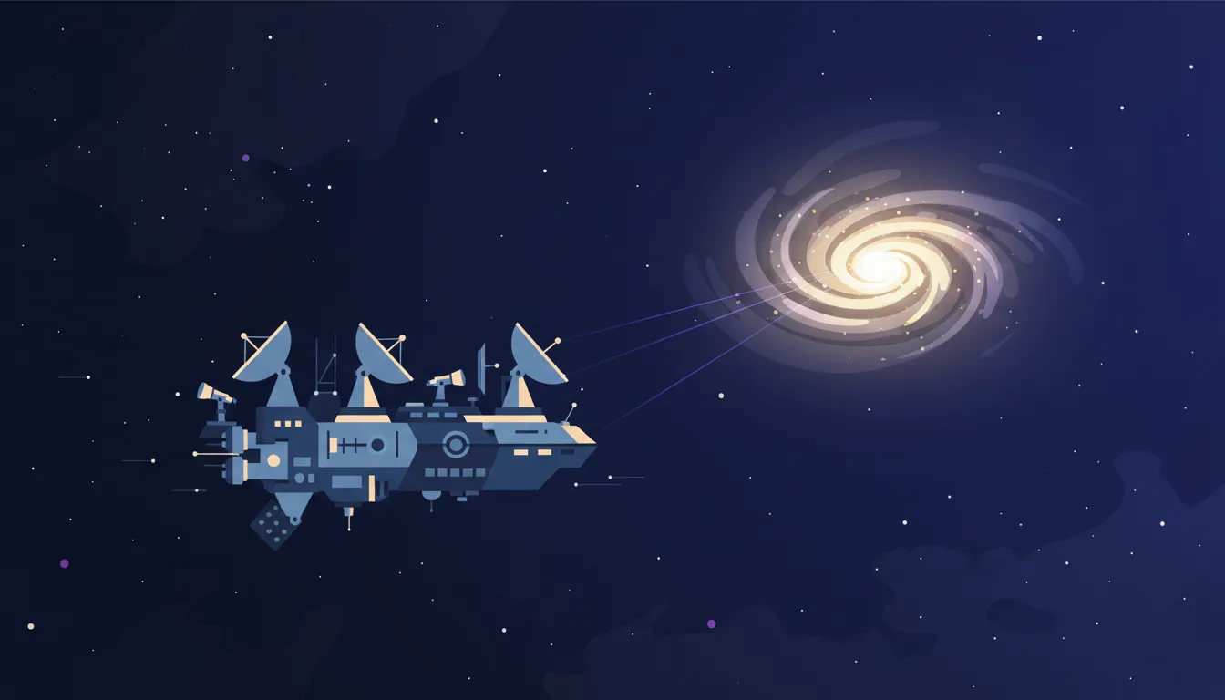 Science mission illustration