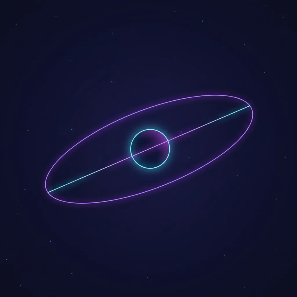 Semi-major axis illustration