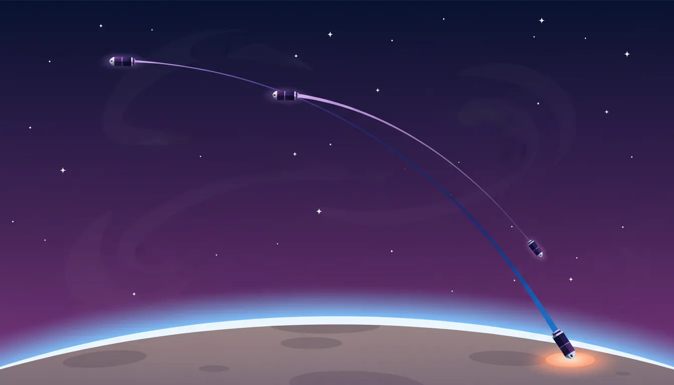 Skip reentry illustration
