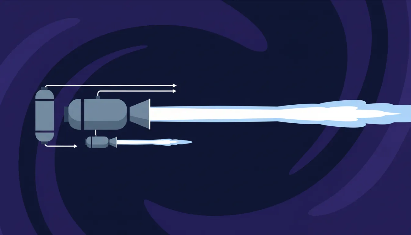 Specific thrust illustration