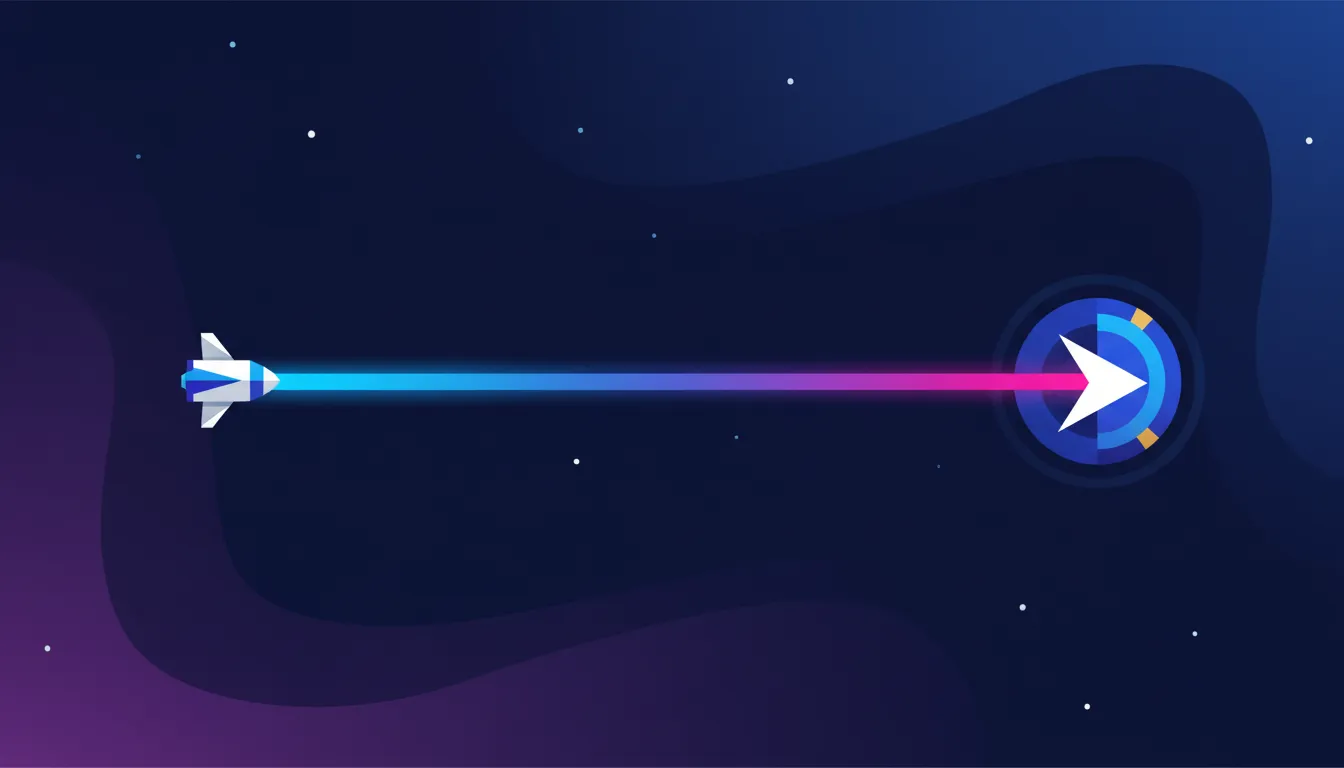 Target vector illustration
