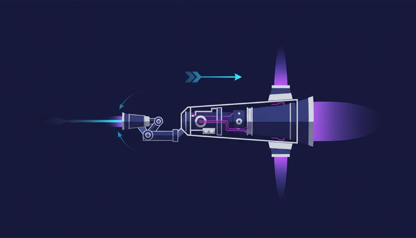 Vernier engine illustration