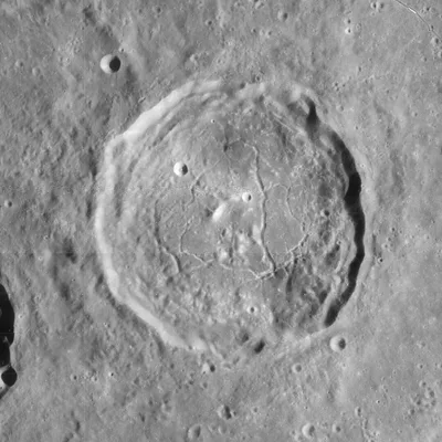 Atlas crater, Moon cover image
