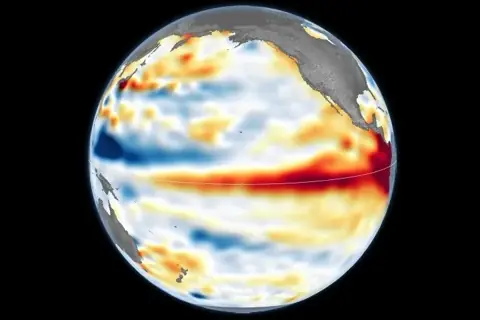 NASA Satellites Observe Historic 2026 El Niño