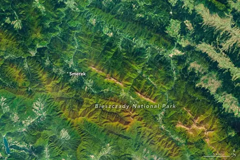 Autumn Paints Poland’s Bieszczady Mountains