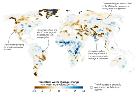 The Human Fingerprint on Earth’s Water Cycle