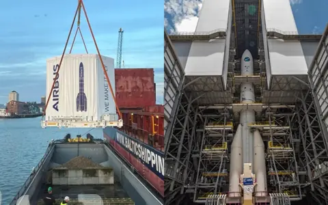 Airbus Ships First Lightweight Vulcain Aft Bay for Ariane 6 Block 2