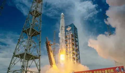 China readies first commercial resupply craft, first booster reflight, and next landing attempt